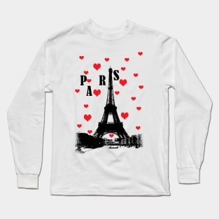 Paris Long Sleeve T-Shirt